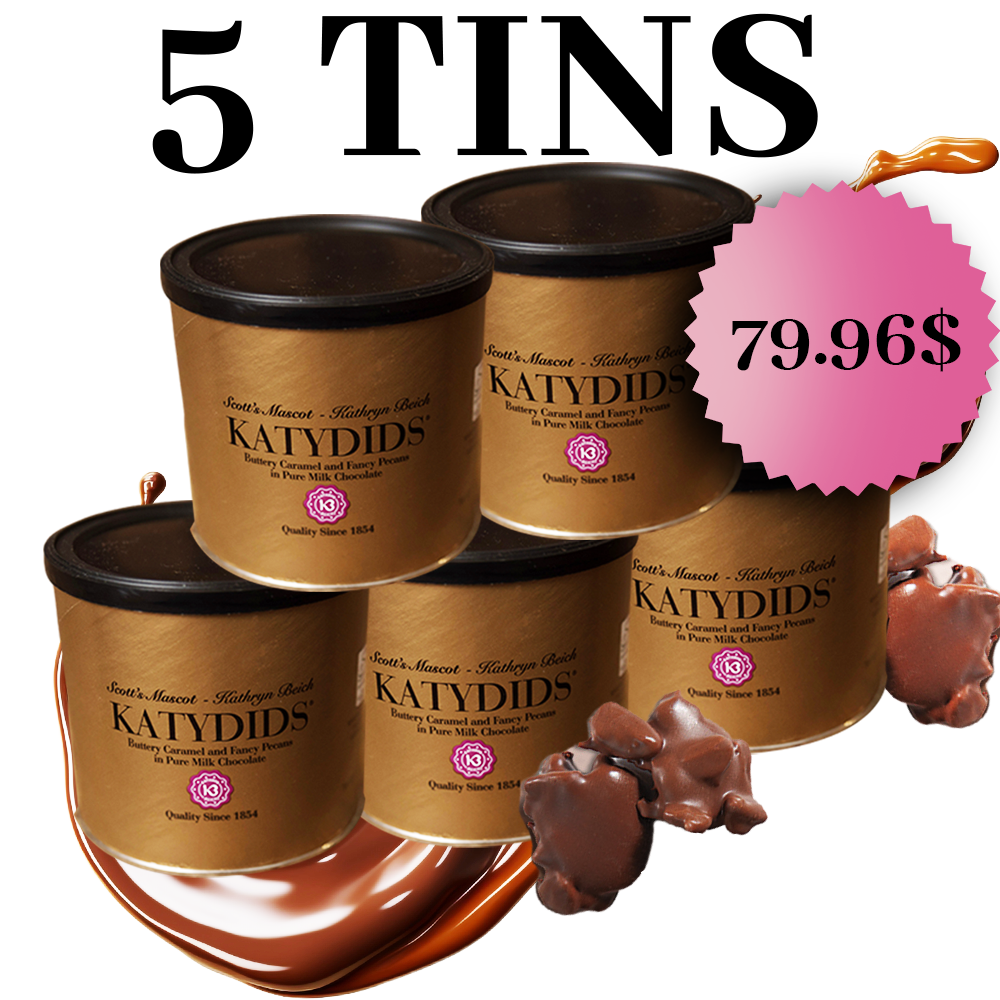 Katydids Candy 5 tins